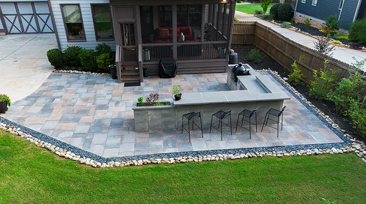 Hardscaping in Arlington